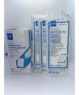 LOT of Medline Sterile Abdominal Pads 5 x 9in (23ct), 8 x 10in (3ct), 26... - $372.61 MXN