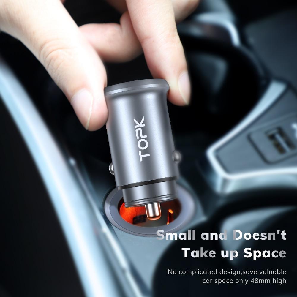 mini quick charge 3.0 usb car charger dual usb fast charger 3.1a cellphone unive