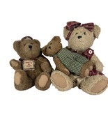 Boyds Bears Mama McNew with Pugsley and Bearly and Angel Set of 2 Bears - $17.32