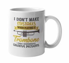 Make Your Mark Design Spontaneous Creative Decisions Playing Trombonist Coffee &amp; - £15.59 GBP+