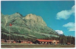 Postcard Saskatchewan River Bungalows Lake Louise Banff Alberta Canadian Rockies - $4.94