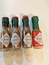 McILhenny Co. Tabasco Brand Pepper Sauce 1/8 fl oz Mini Sample Bottles - £13.25 GBP