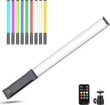 Hagibis RGB Handheld LED Video Light Wand Stick Photography Light 9 Colo... - £44.02 GBP