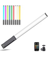 Hagibis RGB Handheld LED Video Light Wand Stick Photography Light 9 Colo... - £44.62 GBP