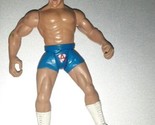 WWE WWF Kurt Angle Action Figure 2001 Jakks Pacific Loose  - $6.50