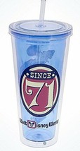 Disney Mickey Mouse Magic Kingdom 45th Anniversary Tumbler with Straw An... - £19.68 GBP