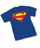 SUPERMAN 52.2 SYMBOL Vintage Logo Graphitti Designs DC Comic T Shirt NEW - €20,57 EUR