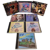 Lot of 8 Big Bands Crooners Music CD&#39;s 1940 - 1950 Bing Crosby Swing Jump &amp; Jive - £23.41 GBP