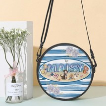 Round Satchel Bag, Beach Party, Personalised - £27.93 GBP