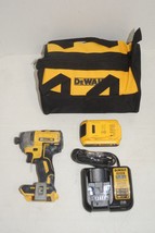 DEWALT DCF887 XR 20V 1/4&quot; Cordless Impact Driver w/ Charger, Battery &amp; B... - $118.79