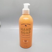 Hand In Hand Liquid Hand Soap Citrus Grove 10 oz Pump Bottle Orange Blossom - £9.87 GBP