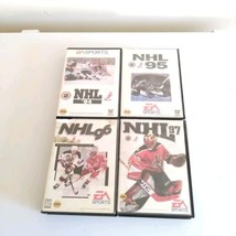 Sega Genesis Hockey Pack - 4 Game Lot - NHL, NHLPA &#39;94, &#39;95,  &#39;96, &#39;97 - $64.96