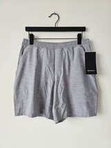 Nwt Lululemon Sltc Grey Pace Breaker Shorts 7&quot; Lined Men&#39;s Large - £61.03 GBP