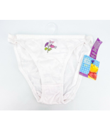 Vintage Y2K Winnie The Pooh White High Cut Panty Piglet Cotton Size 7 RE... - £15.23 GBP