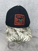 Vintage Game Guard Solid Crown Cap 5000BLK Black Cap A Shot Of TX Magazine - $11.98