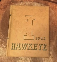 1946 University Of Iowa Hawkeyes College Yearbook Period Photo Football Rotc WW2 - £26.43 GBP
