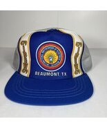 Vintage SnapBack Hat IBEW Local 479 Beaumont Texas Made In USA - $26.77