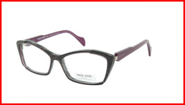 Face A Face Eyeglasses Frame POP UP 2 Col. 174 Acetate Lace Purple Cable Horn - £253.87 GBP