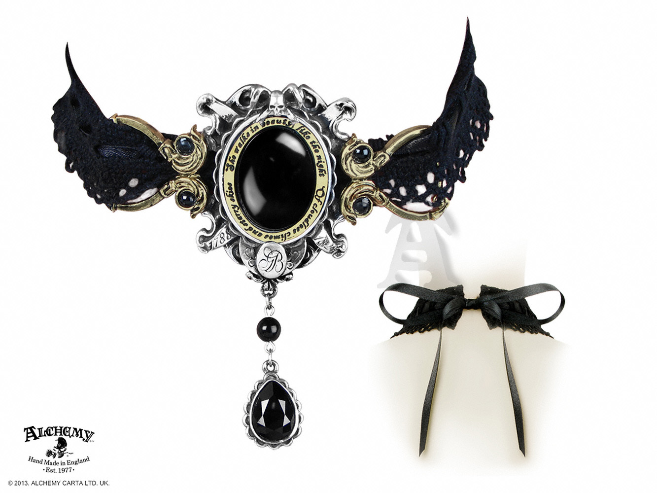 Primary image for Alchemy Gothic She Walks in Beauty Necklace