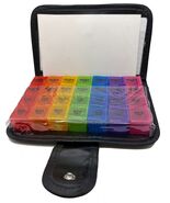 7 Days Pill Organizer with Convenient Travel Case - $16.43 CAD