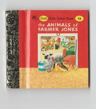 The Animals of Farmer Jones 1981 Little Little Golden Book #13 miniature... - $10.00