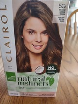 Clairol Natural Instincts 5G Medium Golden Brown Hair Color - £15.41 GBP