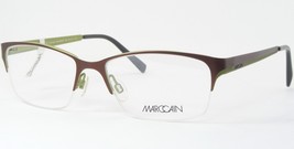 Marc Cain Tendances &amp; Plus 83007 Bg Marron / Vert Unique Rare Lunettes 53 17 - £76.84 GBP