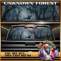 Unknown Forest - Truck Back Window Graphics - Customizable - $58.95+