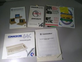 commodore computer booklet documentation manual lot - $19.17