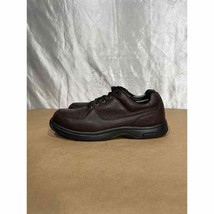 Dunham Shoes Mens 9 Windsor Moc Toe Chunky Oxford 8000BP Brown Leather L... - £28.04 GBP