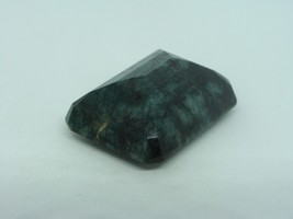 170Ct DEFFECTS Natural Emerald Green Color Enhanced Earth Mined Gemstone EL1325 - £13.32 GBP