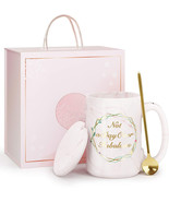 15 Oz Coffee Cup - Not A Day Over Fabulous Mug - Birthday Gifts ( Pink) - £11.40 GBP