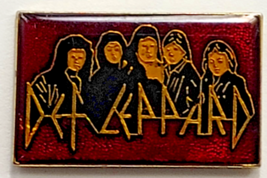 Def Leppard British Rock Band Hard Rock Heavy Metal Music Portrait Ename... - $12.99