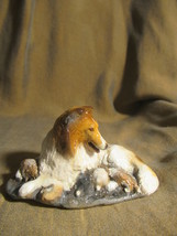 Ron Hevener Collie and Pups Dog Figurine - £39.31 GBP