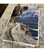 Vintage Palo Alto Bicycles 1980-1981 Poster South Side of Gavia Pass Italy - £31.13 GBP