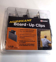 Hurricane Zinc-Plated Board-Up Clips - Fits 1/2 in. Plywood - 20-pack Opened box - £7.44 GBP