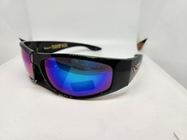 Insignia Rampage Green Frame Blue Lens Sunglasses New With Tags - £5.97 GBP
