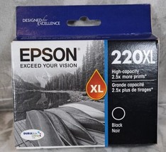 Genuine Epson 220XL High Capacity Black Ink Cartridge T220XL120 - $12.01