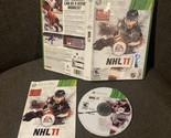 NHL 11 (Microsoft Xbox 360, 2010) Complete CIB Tested Very Nice Condition - $4.95