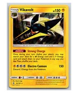 Vikavolt 52/149 Sun &amp; Moon Base Set Holo Rare Pokemon Card PP2 - $1.93
