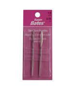 Coats and Clarks Susan Bates Steel Yarn Needles Pack of 2 - 2.75 inch 7 cm - £1.99 GBP