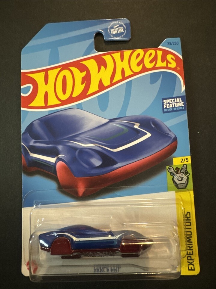 Hot Wheels #23/250 EXPERIMOTORS 2/5 COUPE CLIP / KEY CHAIN TOKEN NEW Blue - $5.50