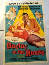 Doctor In the House Movie Poster 1954 Original Vintage 41&quot; x 27&quot; Folded ... - £95.25 GBP