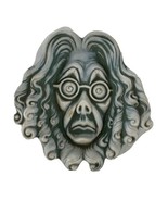Vtg Mad Scientist Professor Glasses Wall Art Pottery Ceramic Face Sculpt... - £67.14 GBP