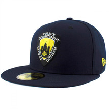 Batman GCPD Gotham City Police Department New Era 59Fifty Fitted Hat Blue - £41.53 GBP