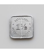 Illinois Retailers 1 1/2 Occupation Token Dept Of Finance - €8,41 EUR