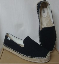 Soludos Dali Black Espadrilles Slip On Shoes Women&#39;s Size US 9.5 NEW - $68.71