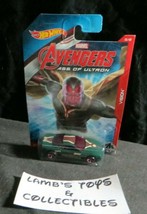 Hot Wheels Marvel Avengers Age of Ultron Vision Muscle Tone diecast vehi... - $19.38