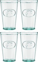 Amici Home Water Tap Italian Hiball Drinking Glass, 16 oz, Set of 4 - Clear - £43.95 GBP