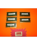 A Lot of 5 RAM Memory Chips 1GB DDR3 PC3-8500S - $17.21 CAD